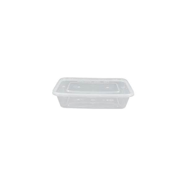 500ml Rectangular Microwavable Container – Packaging Lab Philippines