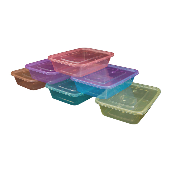 Microwavable Containers Rectangular 1000ml – PERTH MEGAPLAS